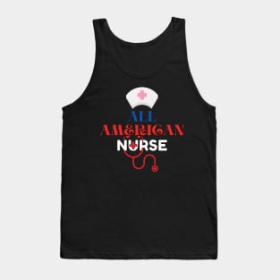 All American nurse Tank Top